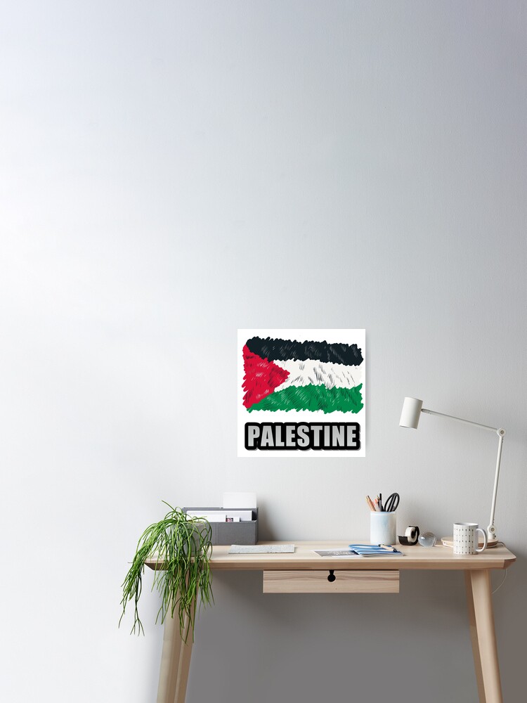 Palestine Flag Design Poster for Sale by Ravex Graphix