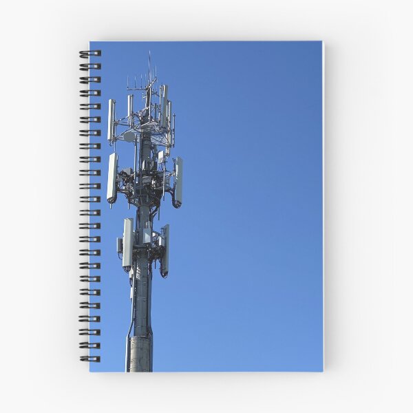 Item preview, Telecommunications tower against perfect blue sky designed and sold by picmistress.