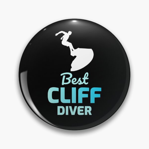 Item preview, Cliff Diving Tombstoning Base Jumping Extreme Sports Funny Sayings designed and sold by CuteDesigns1.