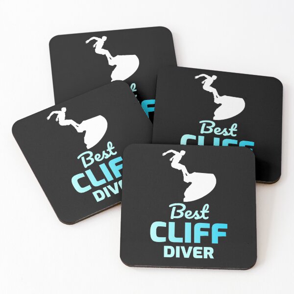 Item preview, Cliff Diving Tombstoning Base Jumping Extreme Sports Funny Sayings designed and sold by CuteDesigns1.