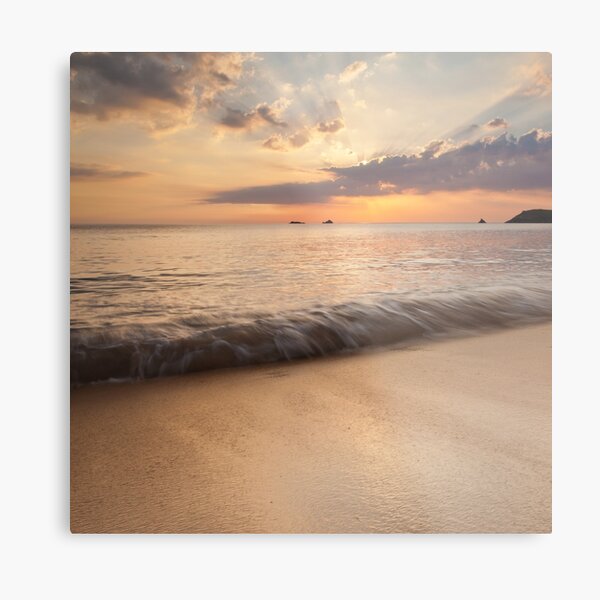 The Perfect Wave Metal Print