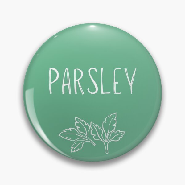 Item preview, Parsley Kitchen Storage Jar Label designed and sold by the-label-guy.