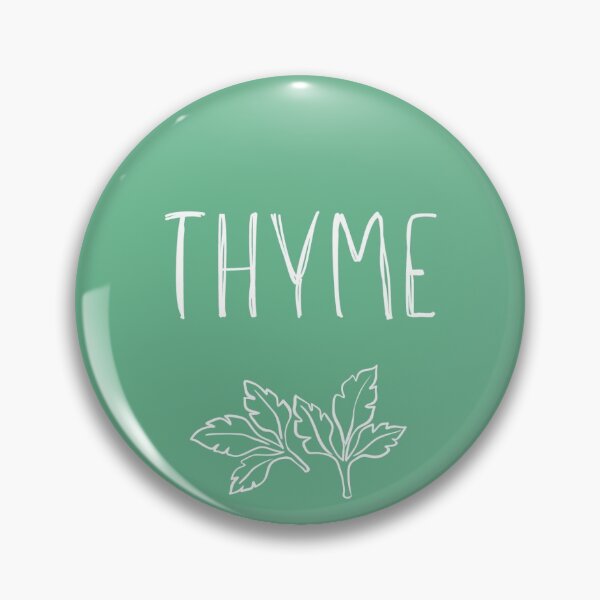 Item preview, Thyme Kitchen Storage Jar Label designed and sold by the-label-guy.