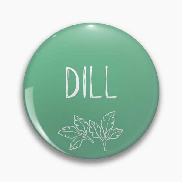 Item preview, Dill Kitchen Storage Jar Label designed and sold by the-label-guy.