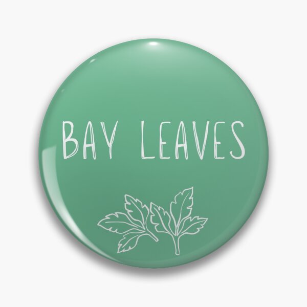 Item preview, Bay Leaves Kitchen Storage Jar Label designed and sold by the-label-guy.