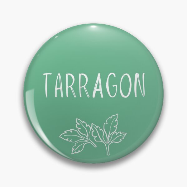 Item preview, Tarragon Kitchen Storage Jar Label designed and sold by the-label-guy.