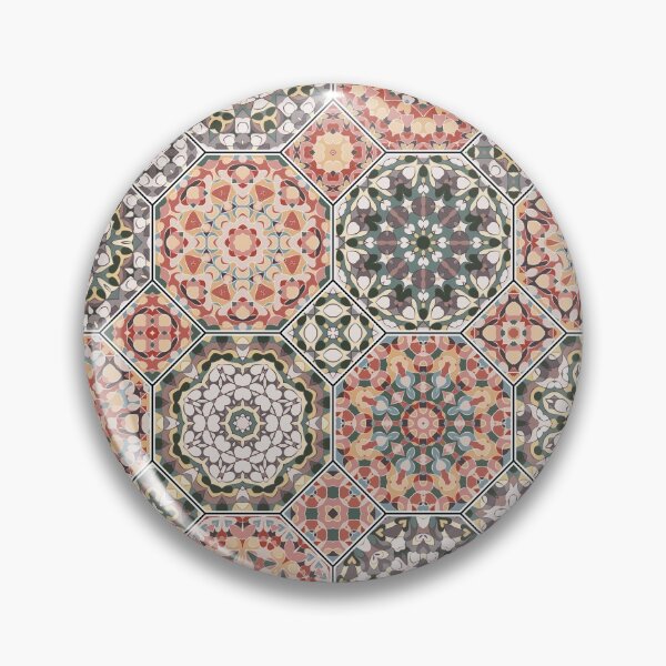 Item preview, Octagonal Oriental and ethnic motifs in patterns. designed and sold by IrinaGuArt.