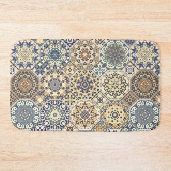 Item preview, Octagonal Oriental and ethnic motifs in patterns. designed and sold by IrinaGuArt.