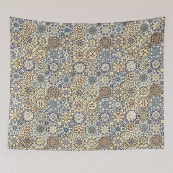 Item preview, Octagonal Oriental and ethnic motifs in patterns. designed and sold by IrinaGuArt.