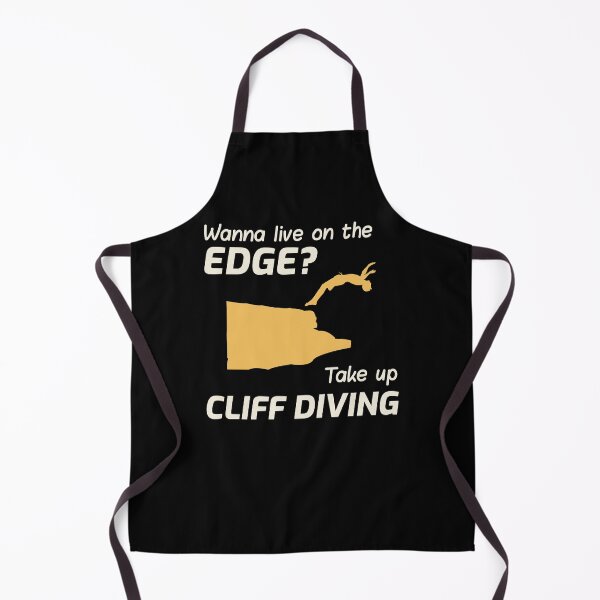 Item preview, Cliff Diving Tombstoning Base Jumping Extreme Sports Funny Sayings designed and sold by CuteDesigns1.