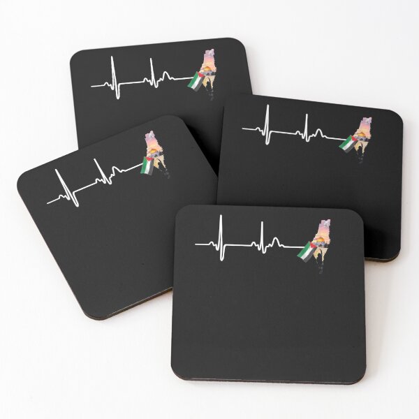 Item preview,   Heart beat Palestine  Free Palestine - Save Gaza designed and sold by RanirO.