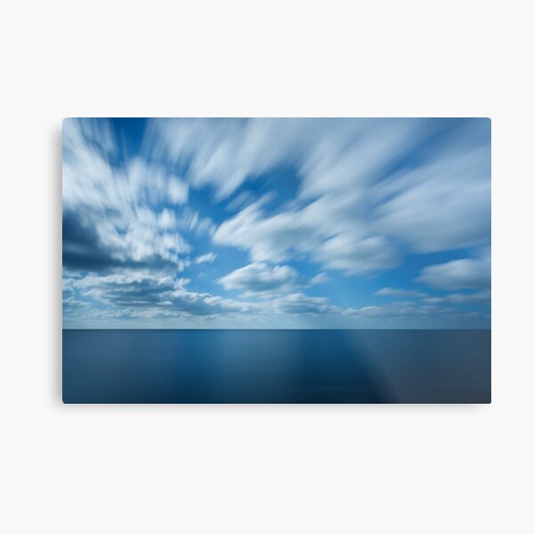 Sky and Sea Metal Print