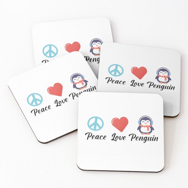 Item preview, Peace Love Penguin designed and sold by Docartdesign.