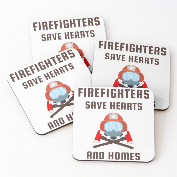 Item preview, Firefighters Save Hearts & Homes  designed and sold by Sam-DesignMart.