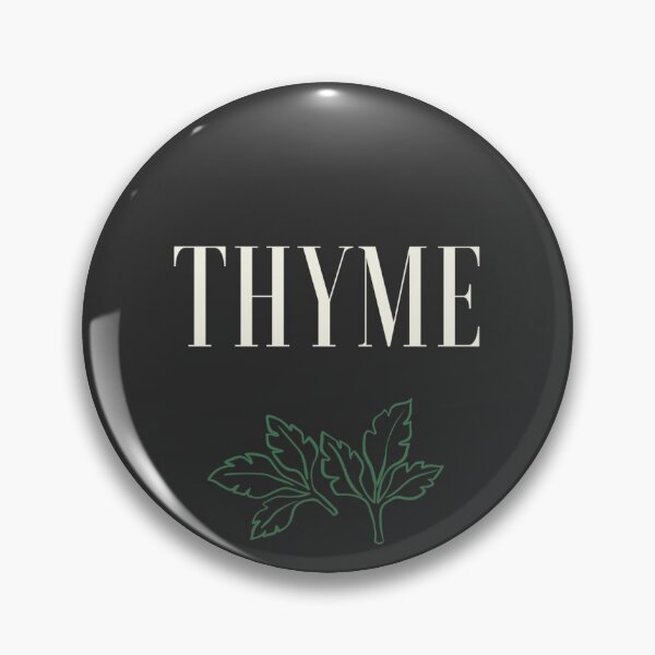 Item preview, Thyme Kitchen Storage Jar Label designed and sold by the-label-guy.