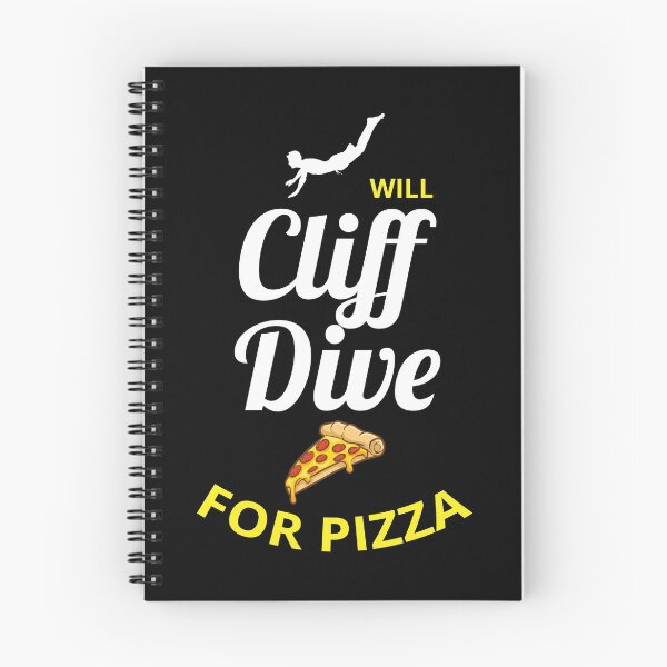 Item preview, Cliff Diving Diver Base Jumping Pizza Lover Funny designed and sold by CuteDesigns1.