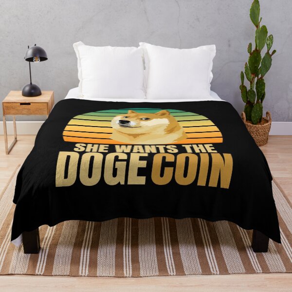 Item preview, She wants the dogecoin designed and sold by PeaceyArt.
