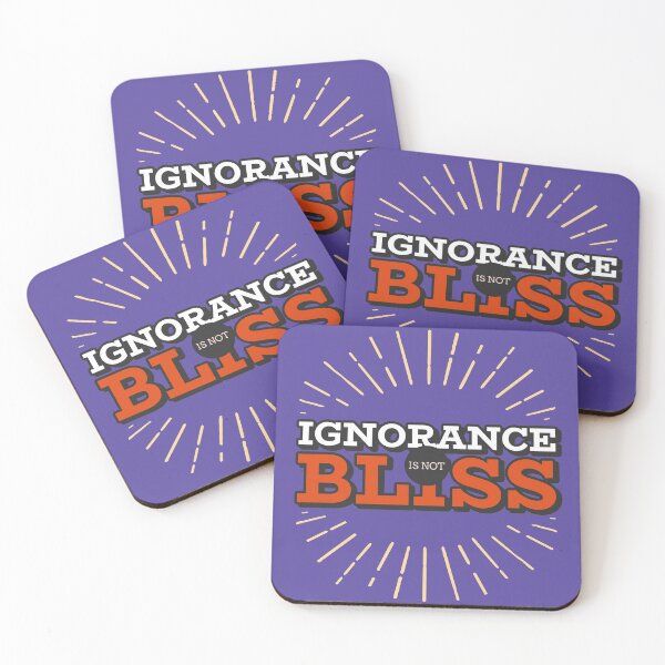 Item preview, Ignorance is(not) Bliss designed and sold by Lime Milk.