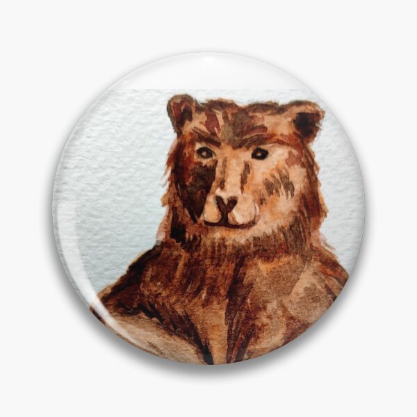 Item preview, Teddy bear illustration watercolors. Brown bear in watercolors pattern designed and sold by Ala Lopatniov.