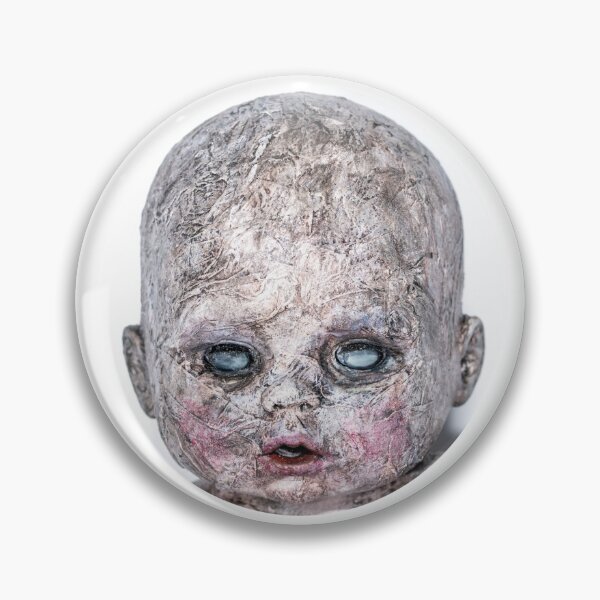 Item preview, Creepy Doll Head designed and sold by Kirsty McFarland-Rice.