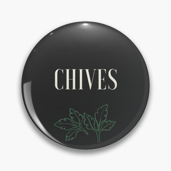 Item preview, Chives Kitchen Storage Jar Label designed and sold by the-label-guy.