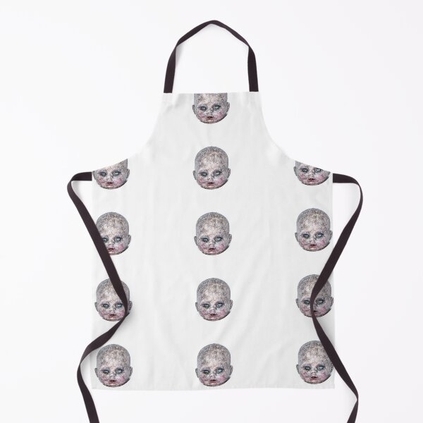 Item preview, Creepy Doll Head designed and sold by Kirsty McFarland-Rice.
