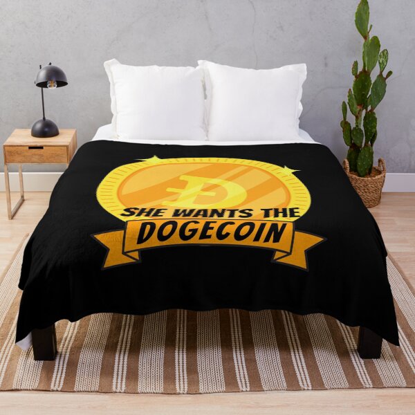 Item preview, She wants the dogecoin designed and sold by PeaceyArt.