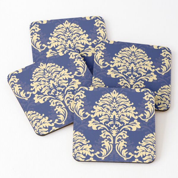 Item preview, Hindu pattern on dark blue designed and sold by FK-UK.