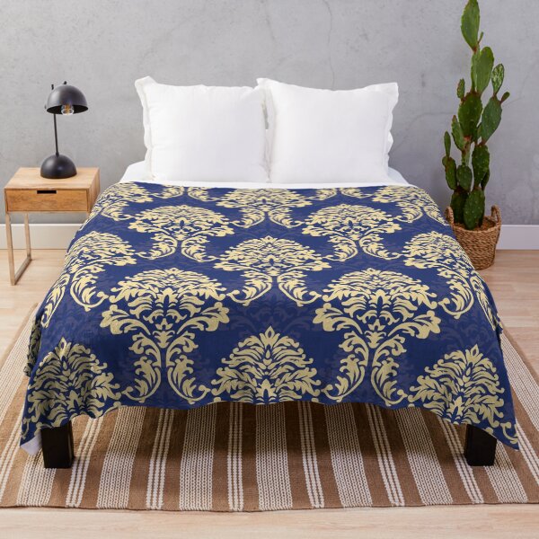 Item preview, Hindu pattern on dark blue designed and sold by FK-UK.