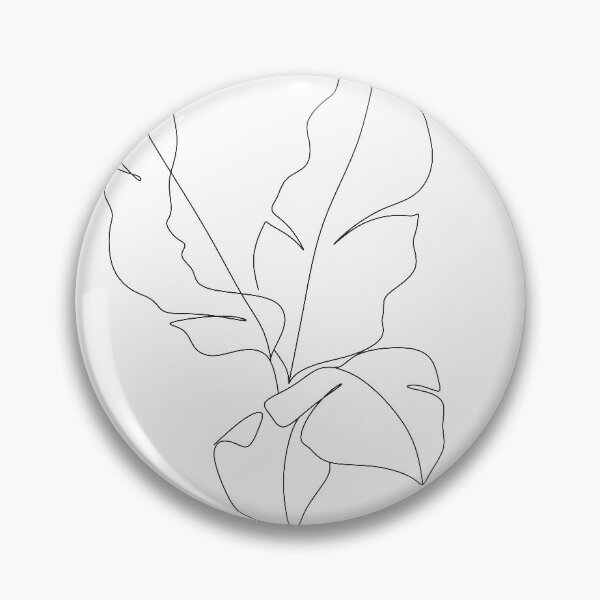 Item preview, Tropical leaves designed and sold by OneLinePrint.