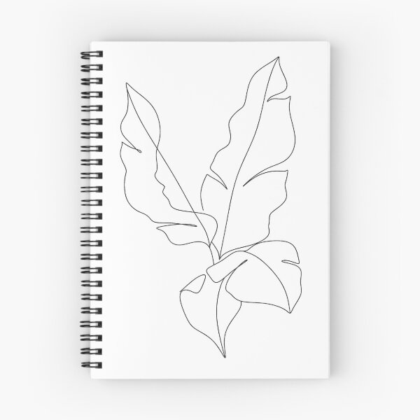 Item preview, Tropical leaves designed and sold by OneLinePrint.