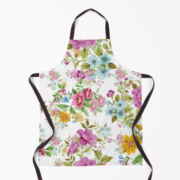 Item preview, Flowers Seamless Pattern With Ladybug On Soft Green Background designed and sold by Fine Art California.