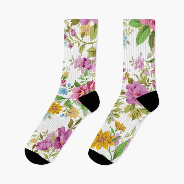 Item preview, Flowers Seamless Pattern With Ladybug On Soft Green Background designed and sold by Fine Art California.
