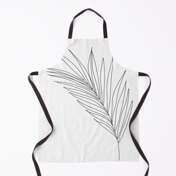 Item preview, Tropical leaves line art designed and sold by OneLinePrint.