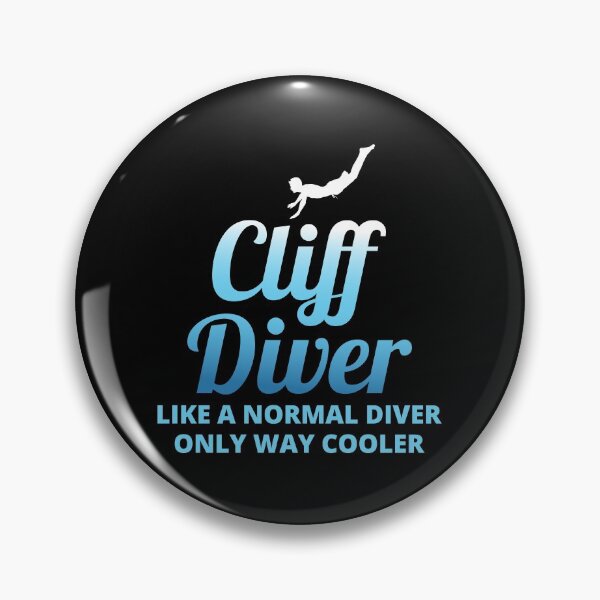 Item preview,  Cliff Diving Tombstoning Base Jumping Extreme Sports Funny designed and sold by CuteDesigns1.