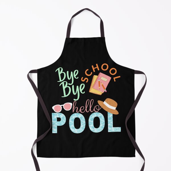 Item preview, Bye bye school hello pool designed and sold by AllPrintsAndArt.