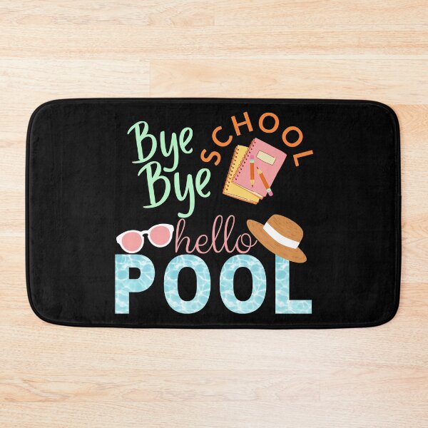 Item preview, Bye bye school hello pool designed and sold by AllPrintsAndArt.