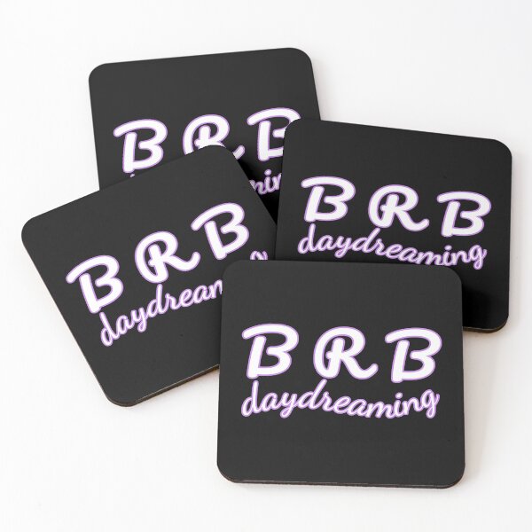 Item preview, BRB daydreaming - white designed and sold by reIntegration.