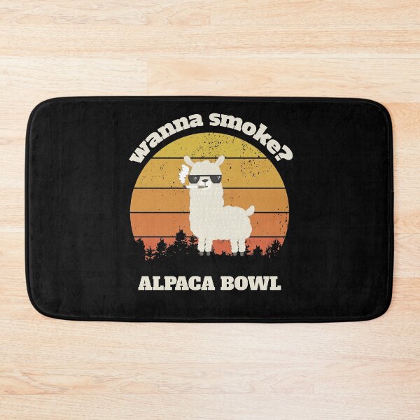 Item preview, wanna smoke alpaca bowl designed and sold by 3colors3.