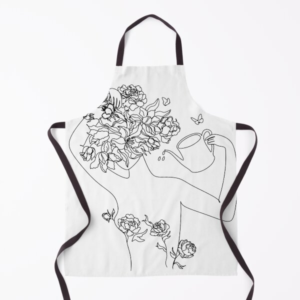 Item preview, Self love. Flowers grow out Line Art Print. designed and sold by OneLinePrint.
