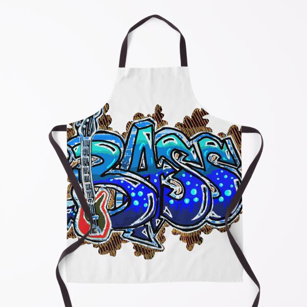 Item preview, Bass Guitar Grafffiti 2 by LoEndT-Shirts designed and sold by LoEndT-Shirts.