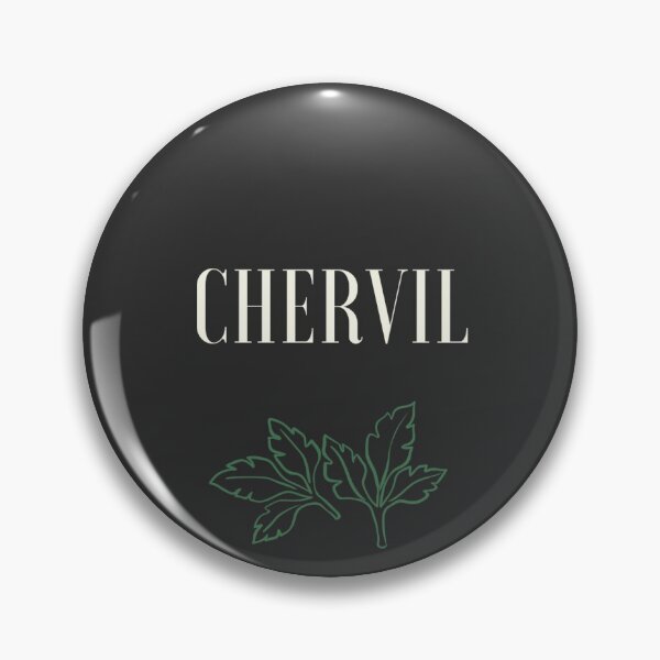 Item preview, Chervil Kitchen Storage Jar Label designed and sold by the-label-guy.