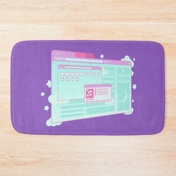 Item preview, Vaporwave Aesthetic Kawaii E-girl Browser Desktop 90s Grunge Anime Lover Manga Cute Pastel Gifts  designed and sold by alenaz.