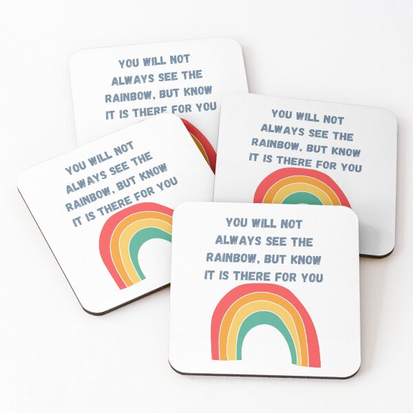 Item preview, You will not always see the rainbow - Vintage designed and sold by TIPJ.