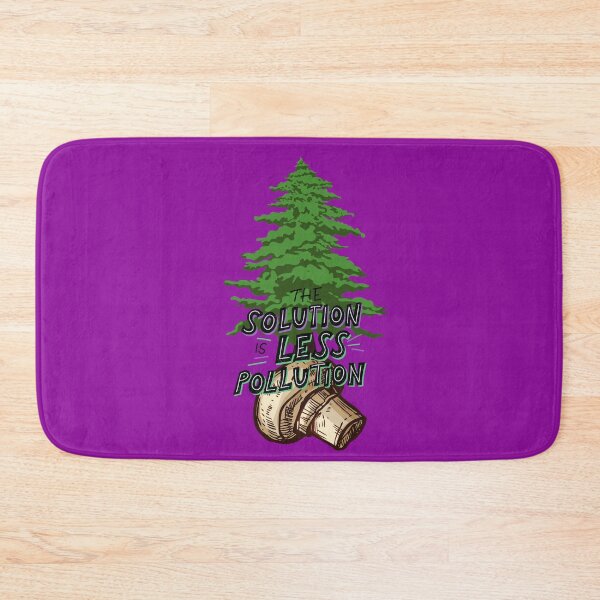 Item preview, The solution is less pollution. designed and sold by CosmicBee.
