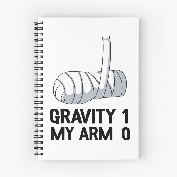 Item preview, Broken Arm Get Well Soon Gift Gravity 1 Funny designed and sold by Stronzi.