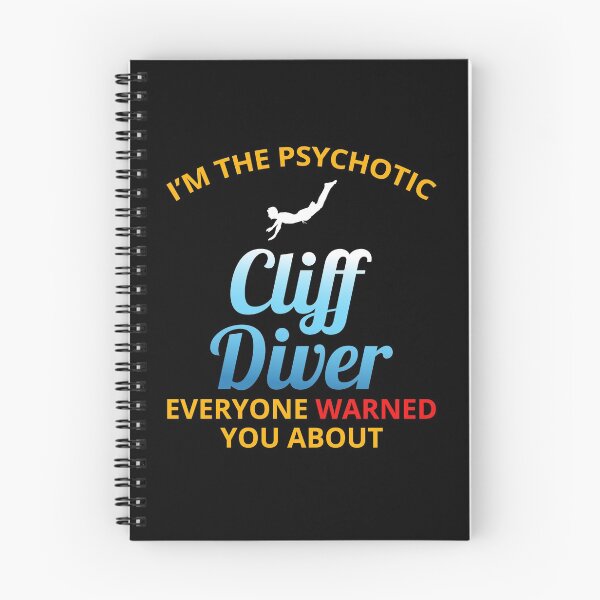 Item preview, Cliff Diving Tombstoning Base Jumping Extreme Sports Funny designed and sold by CuteDesigns1.