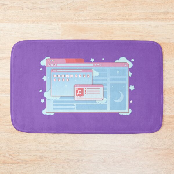 Item preview, 90 Grunge Vaporwave Aesthetic Browser of E-girl Kawaii Purple Desktop Pastel Gifts  designed and sold by alenaz.