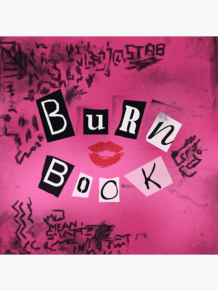 The Burn Book Tote Bag for Sale by Ellador