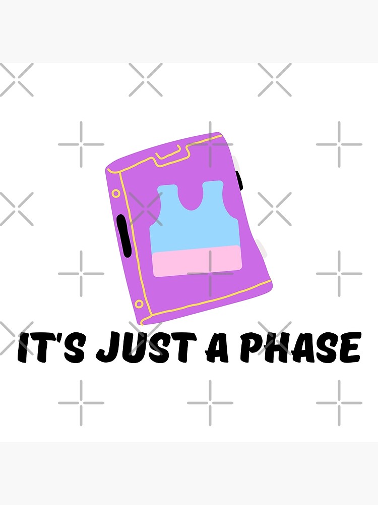 Bin Ich Lesbisch Oder Ist Das Nur Eine Phase "Binder Es ist nur eine Phase - Lgbtq Transgender" Poster von Koiboi11